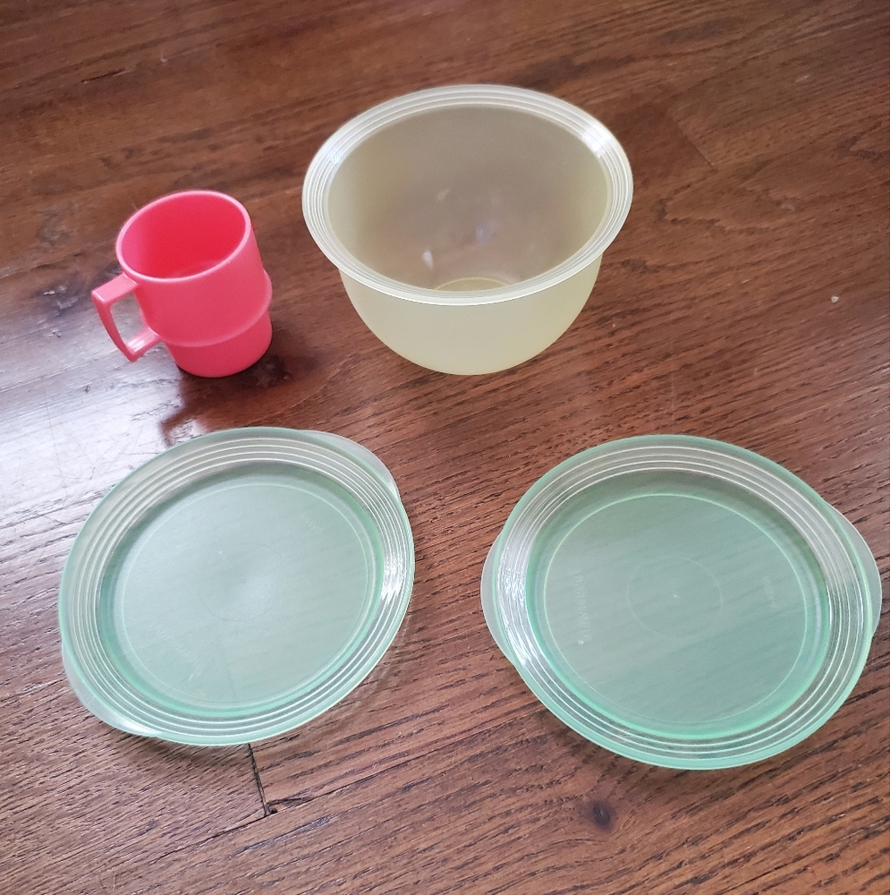VTG Lot Tupperware Tupper Toys Kitchen Toys